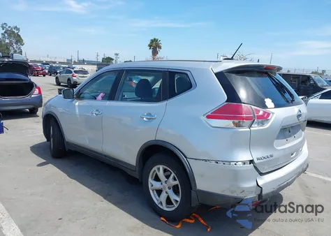 2015 Nissan Rogue S from USA, damaged, VIN KNMAT2MT9FP590095